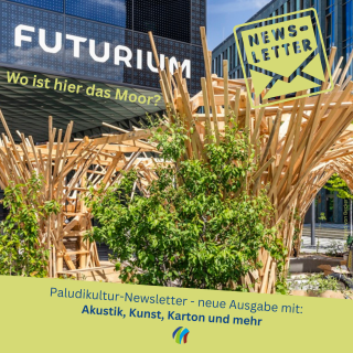 Installation "Superland" in front of the Berlin Futurium (Photo: David von Becker)