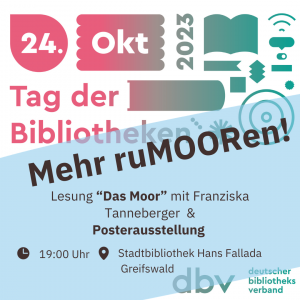 Ankündigung zum Tag der Bibliotheken 2023