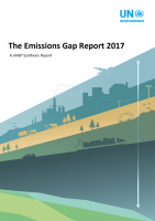 UNEP Emissions Gap Report 2017 - Cover