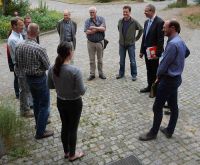 MdL Thomas Krüger besucht MdL (Photo: Kathrin Baethge)